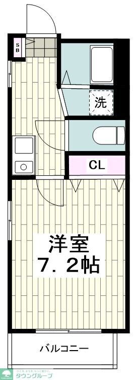 パークアヴェニューの物件間取画像