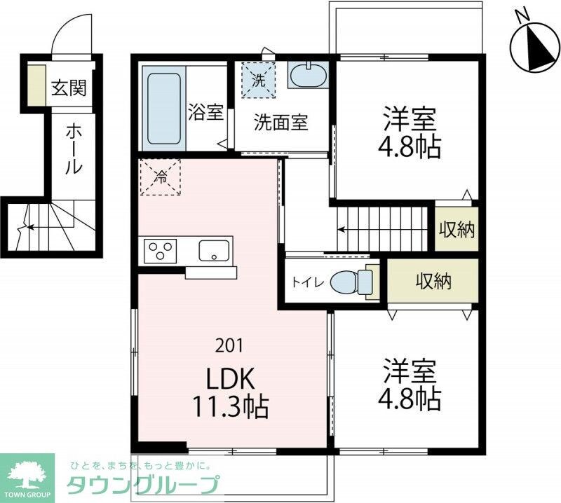 ラウレアIの物件間取画像