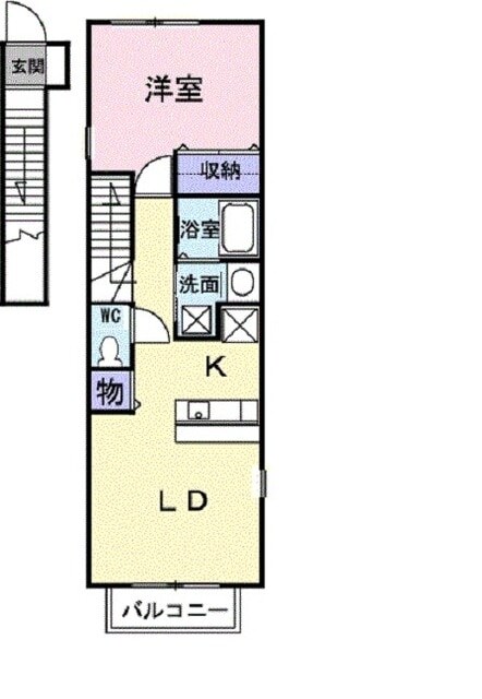 グレイス・ヴィラの物件間取画像