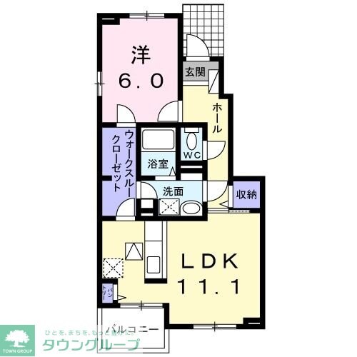 ブリーゼの物件間取画像