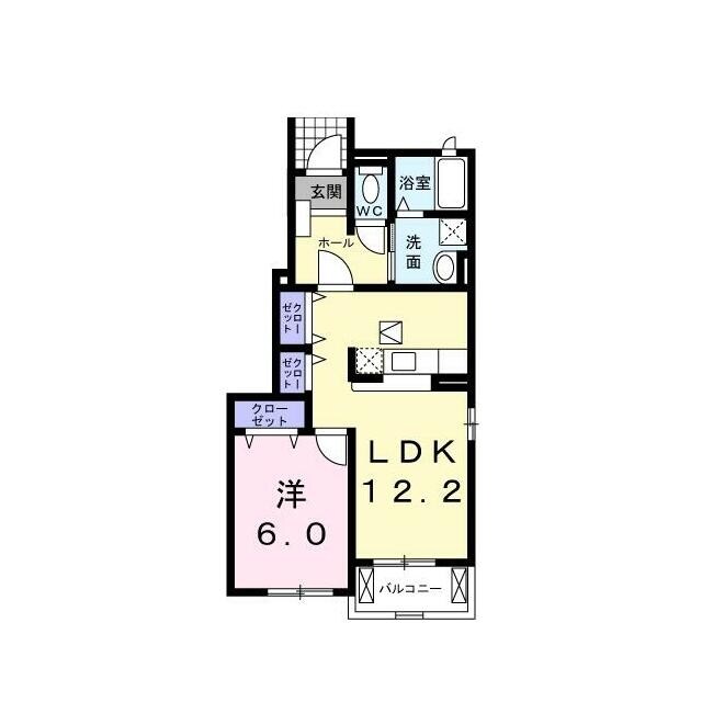 サン・ファーストAの物件間取画像