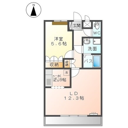 スカイヒルズ Cの物件間取画像