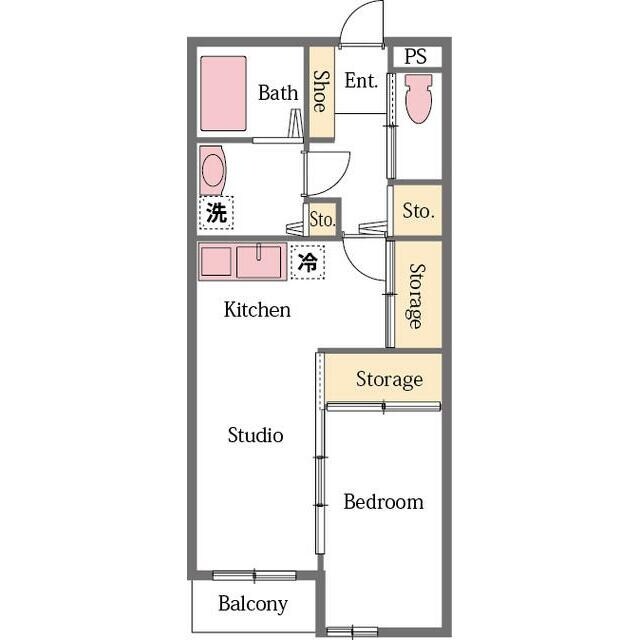 サボアの物件間取画像