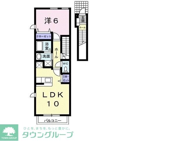 ノートルアンジュの物件間取画像