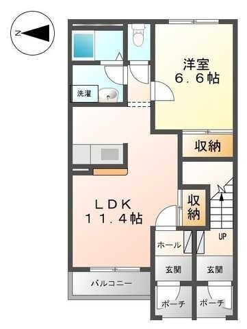 プランドールKの物件間取画像
