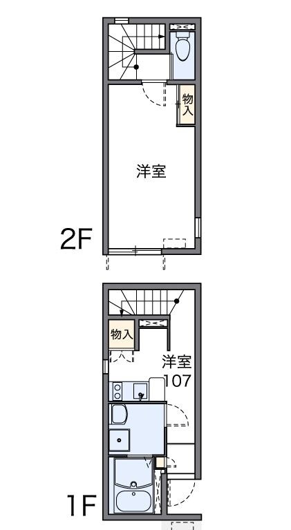 レオネクストシャインの物件間取画像