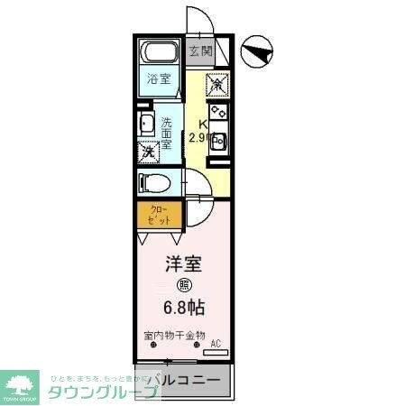 スリール ドゥの物件間取画像