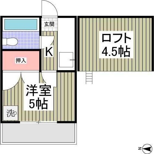 トレニアの物件間取画像