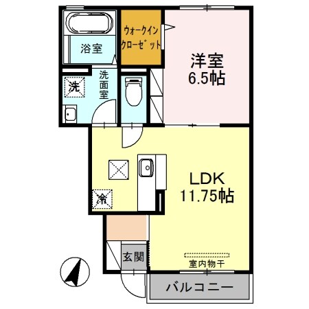 エクレールの物件間取画像