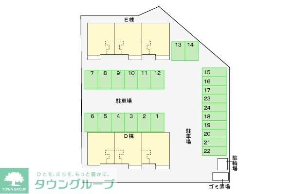 プルメリア ガーデンDの物件内観写真