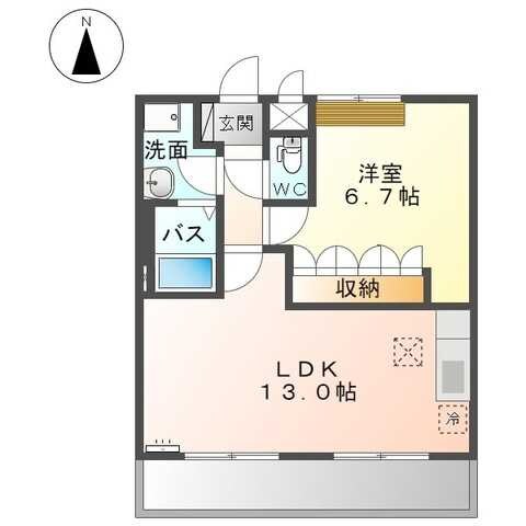 グランスリーの物件間取画像