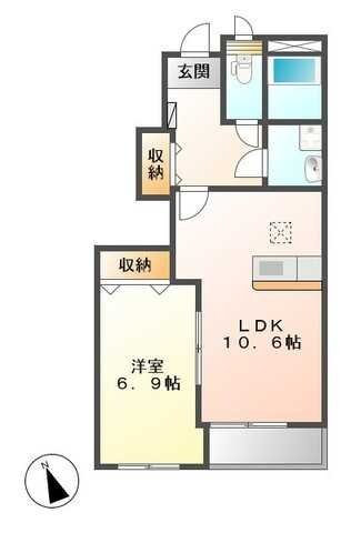 フリージアの物件間取画像