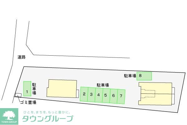 プラテリーアBの物件内観写真