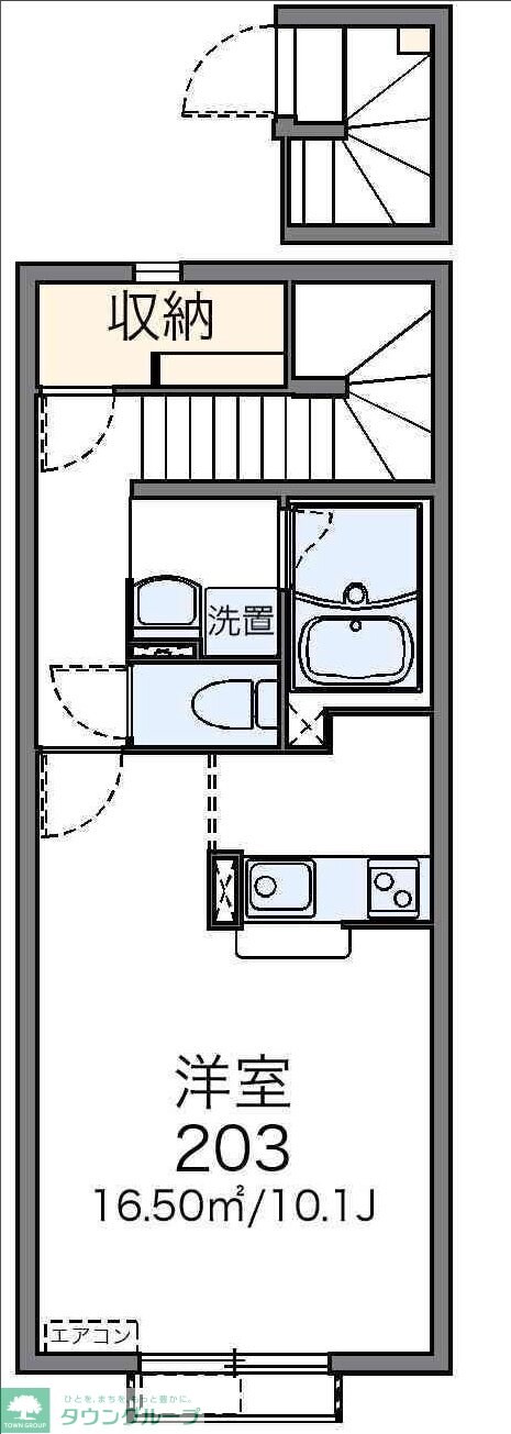 レオネクストフェリシティ高坂の物件間取画像