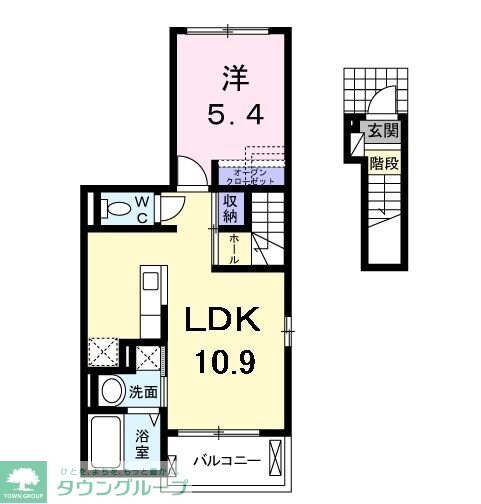 ジュネスFAの物件間取画像