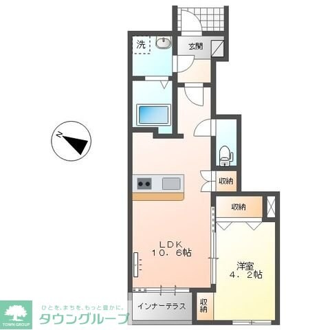 サンローズIIの物件間取画像