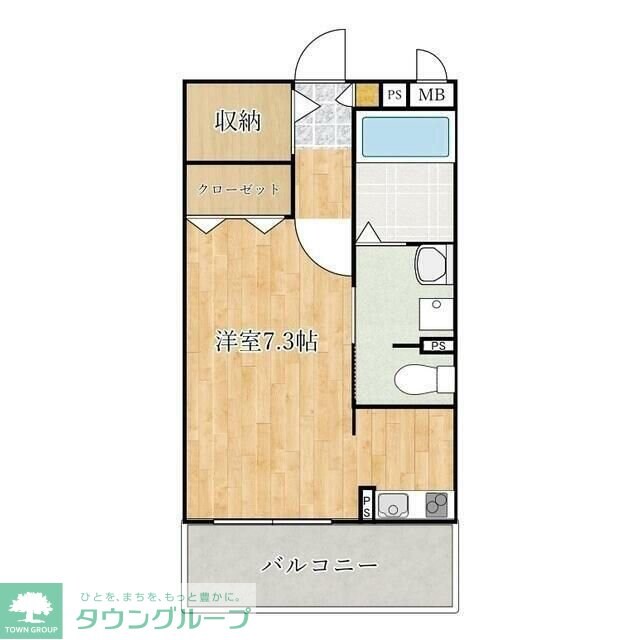 グランインカム曙の物件間取画像