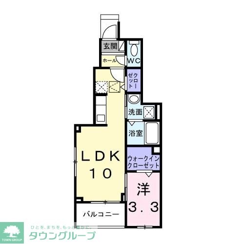 グラン・シャトー武蔵嵐山Bの物件間取画像