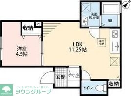 リーブルファイン鴻巣本町の物件間取画像