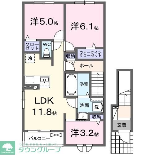 ケイズ コージーIの物件間取画像