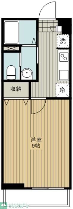 キャビン彩風の物件間取画像