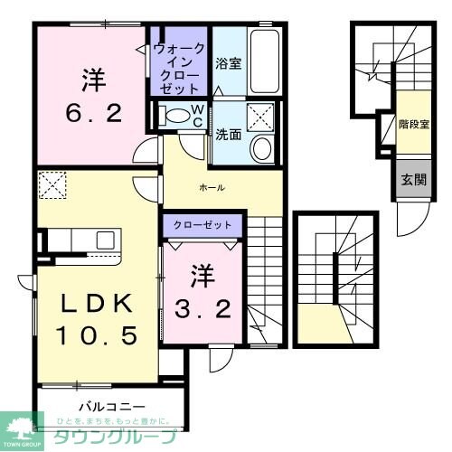ドルチェビータ IIIの物件間取画像