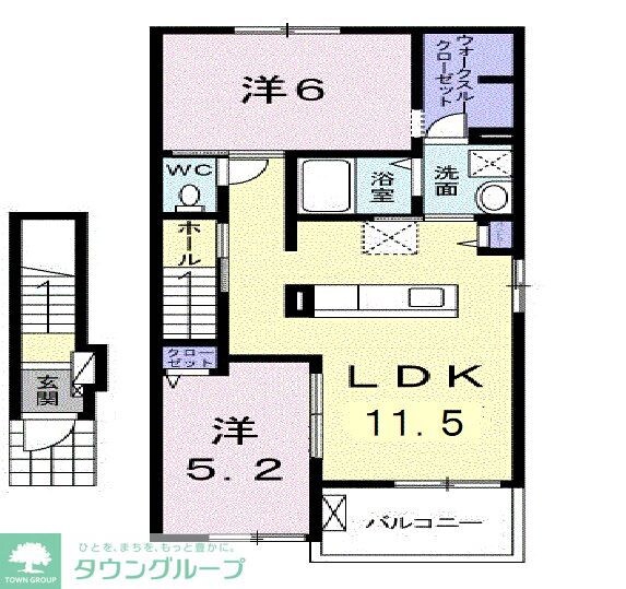 シャルマンカーサの物件間取画像