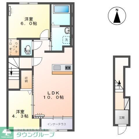 ロンサール羽生の物件間取画像