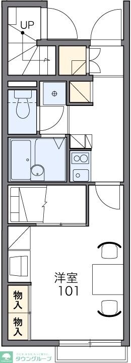 レオパレスグランデの物件間取画像
