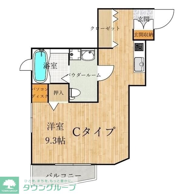 カーサ・ディ・アストゥロの物件間取画像