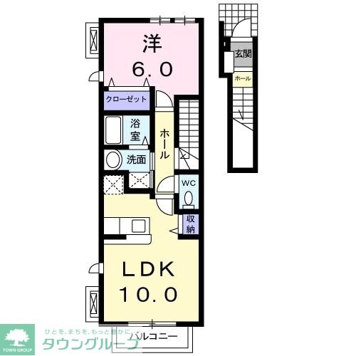フォーリストの物件間取画像