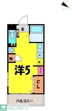 シャトレ宮町の物件間取画像