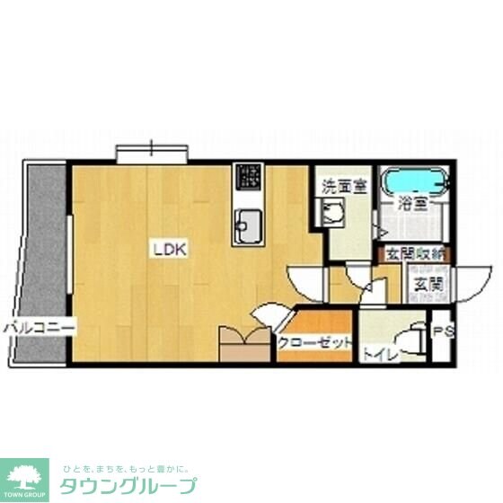 グランエスポワルの物件間取画像