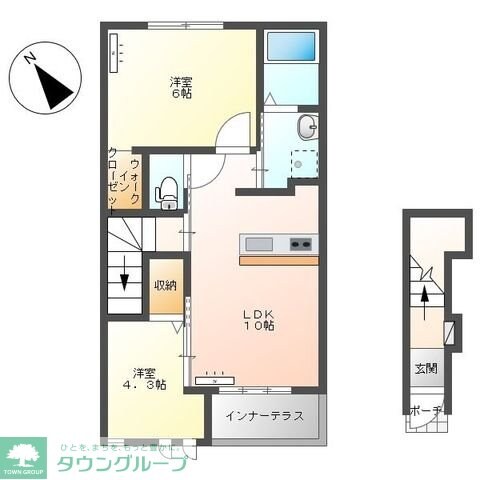 カルミアの物件間取画像