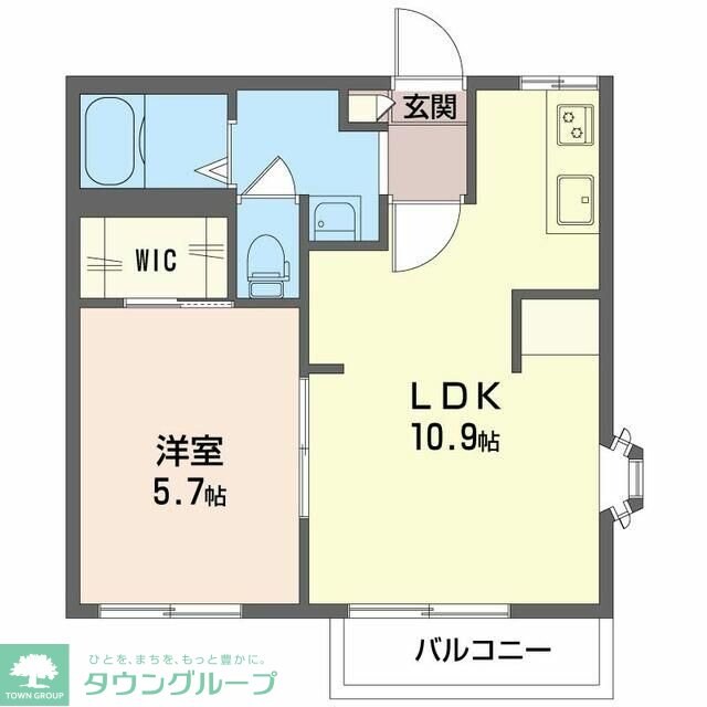 コンフォートハイツ Bの物件間取画像