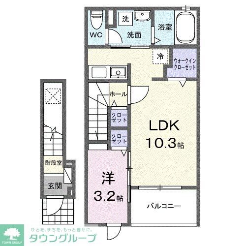レガシィ フォレストの物件間取画像