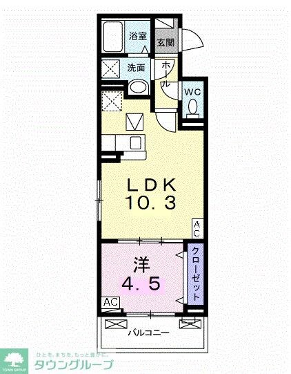 ソラーレの物件間取画像