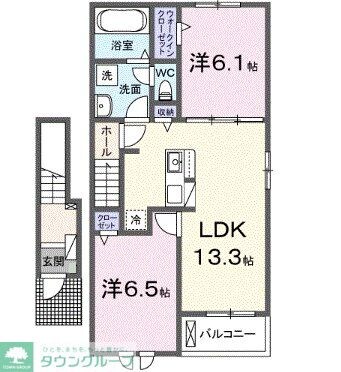 メゾン よしみの物件間取画像