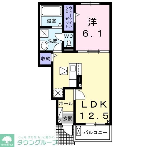 カーム・ディクレット IIの物件間取画像
