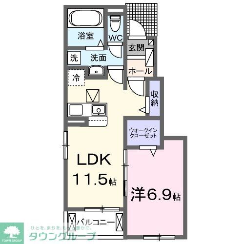 ヴィラ・アルジャンテの物件間取画像