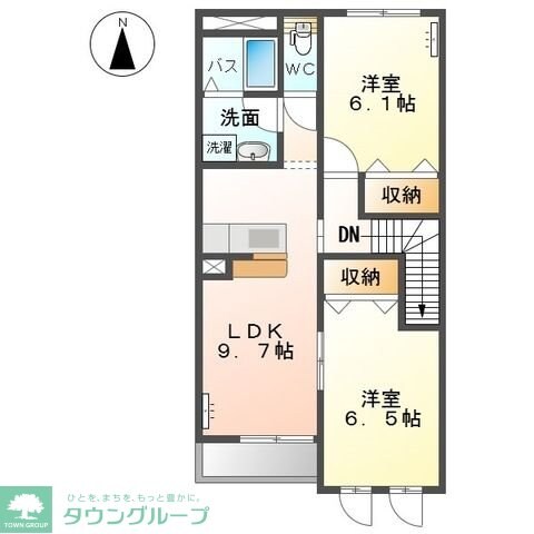 パークハイムの物件間取画像