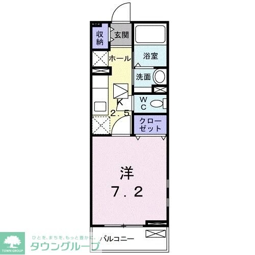 アルカンシェルの物件間取画像