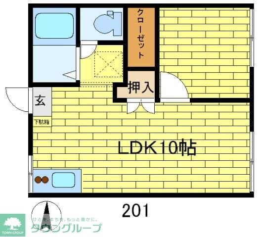 フォーシーズンズ桜町の物件間取画像
