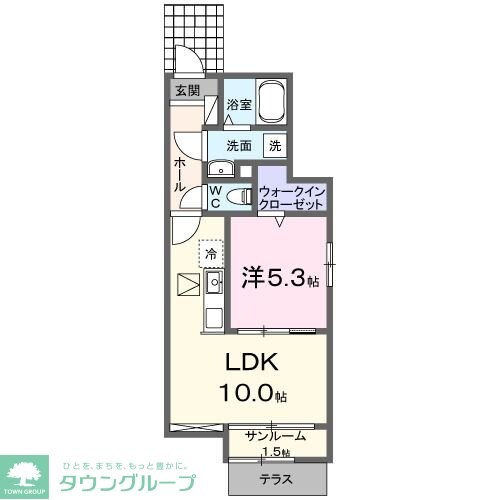 サンライズの物件間取画像