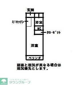 メゾンラベンダー15番館の物件間取画像