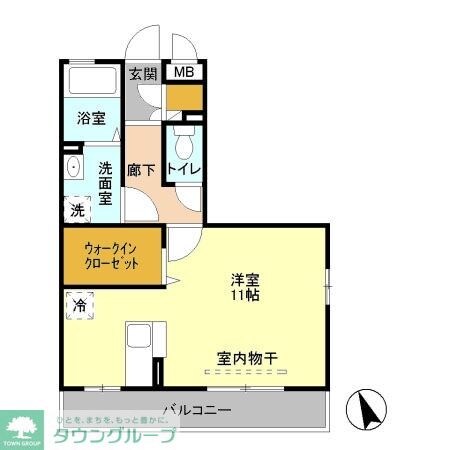 メゾン グリーンヒルの物件間取画像