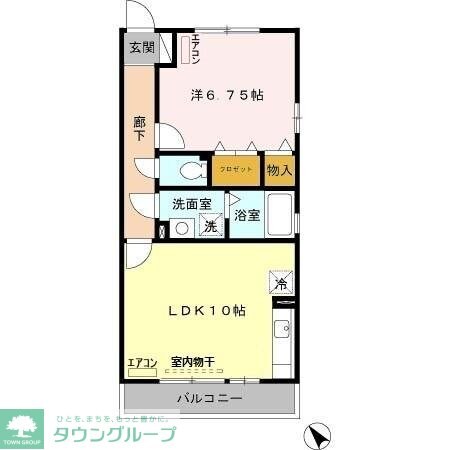 ルクソールの物件間取画像