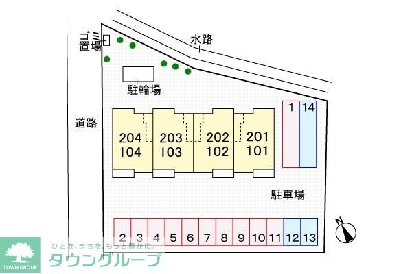 ラフレシールIIの物件内観写真