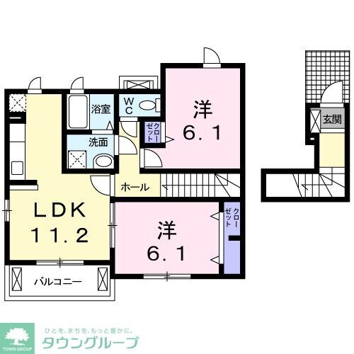 サニーホームズの物件間取画像