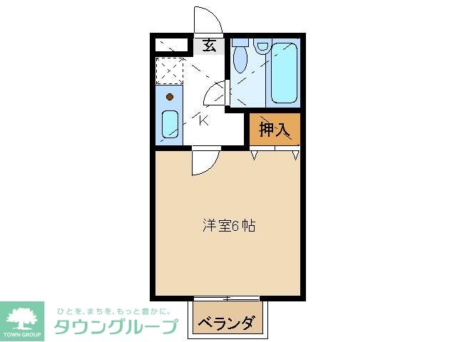 深谷壱番館の物件間取画像